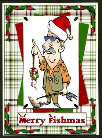 Merry Fishmas Quick Card by Katie Silver