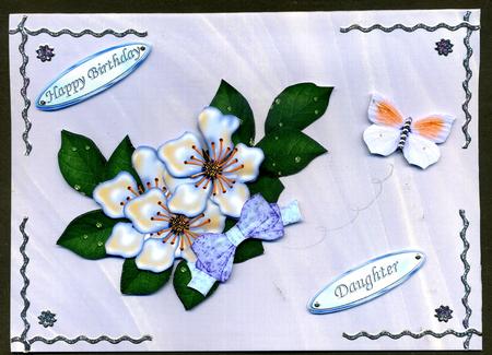 Duel Backing Paper - Rippled Silk - Pastel Blue by Katie Silver