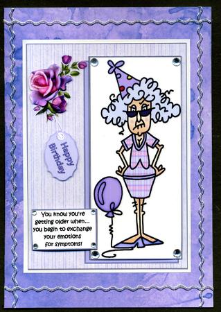 Duel Backing Paper - Ink Splatter - Purple by Katie Silver