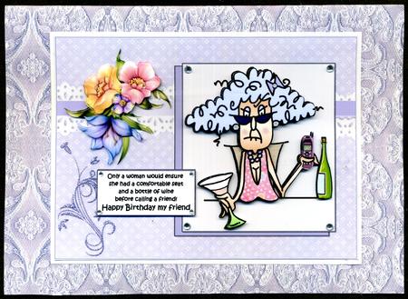 Mauve Lace by Katie Silver
