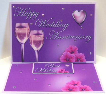 Anniversary Easel Card by Katie Silver