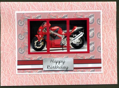 Duel Red Lace Textured Backing Paper by Katie Silver