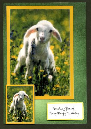 Duel Backing Paper - Distressed Ink - Dusky Green by Katie Silver