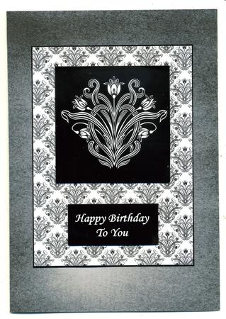 Duel Backing Paper - Distressed Ink - Black by Katie Silver