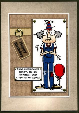Duel Backing Paper - Distressed Ink - Chocolate by Katie Silver