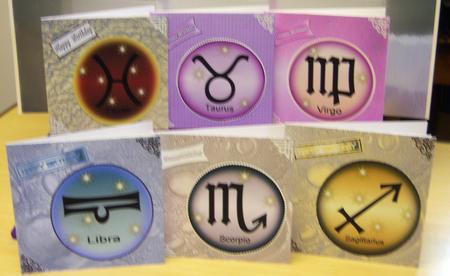Zodiac Symbol Toppers No2 by Katie Silver