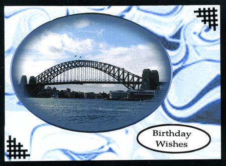 Blue Swirls by Katie Silver