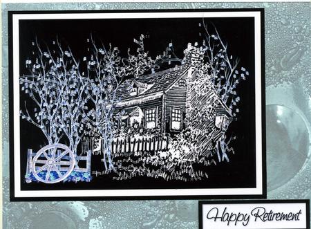 Duel - Glass Bubbles - Dusky Aqua Backing Paper by Katie Silver