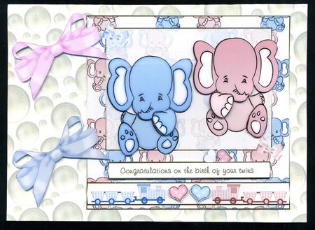 Twins Boy Girl by Katie Silver