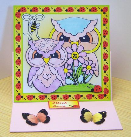 Owls and Ladybirds by Katie Silver