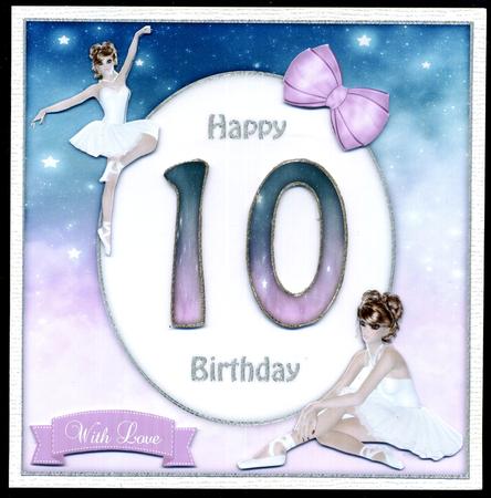 Beautiful Ballerina Any Age 8x8 Mini Kit by Katie Silver