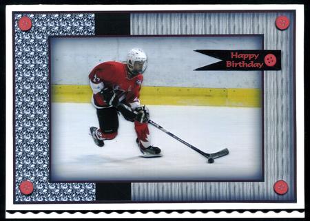 Hockey Player Sbs by Katie Silver