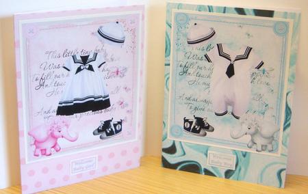 Baby Girl and Boy Quick and Easy Toppers by Katie Silver