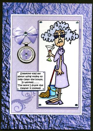 Duel - Metallic Crumpled Backing Paper - Cadbury Purple by Katie Silver