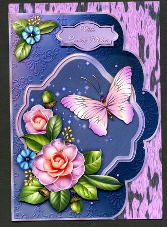 Lilac Backing Sheet by Katie Silver