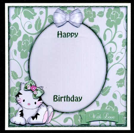 Sweet Little Kitty Any Age 8x8 Mini Kit by Katie Silver