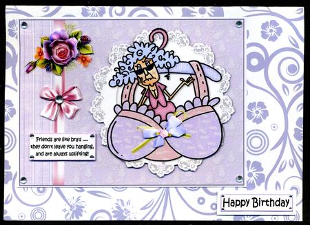 Floral Swirls A4 Backing Paper by Katie Silver