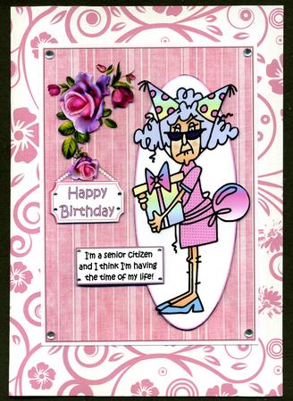 Floral Swirls A4 Backing Paper by Katie Silver