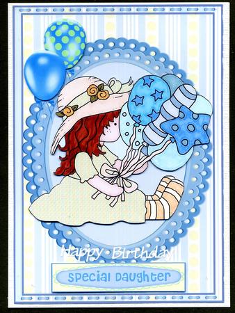 Sitting Susie Has Blue Balloons by Katie Silver