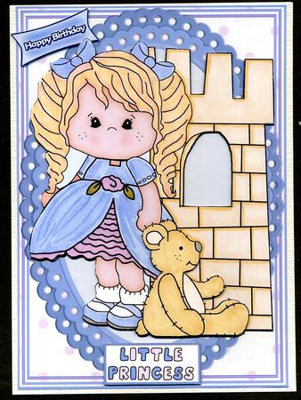 Princess and Castle 1 by Katie Silver