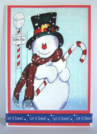 A4 Frosty Christmas by Katie Silver