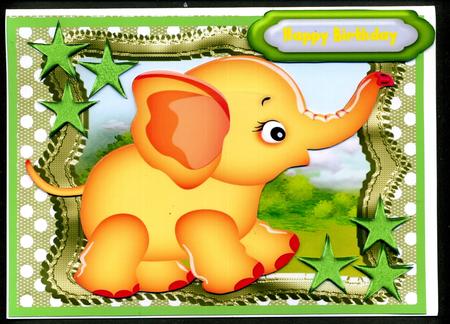 For Little Tots Birthday ( Yellow ) . by Katie Silver