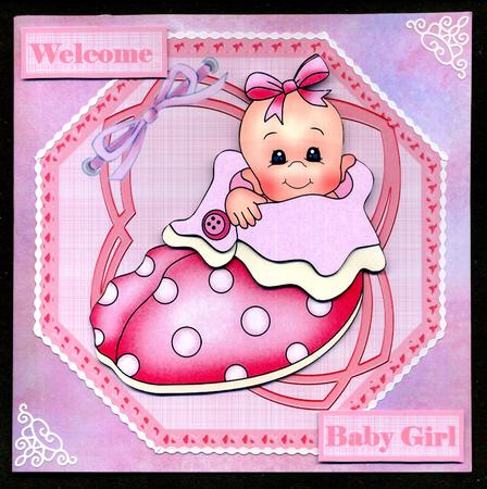 Duel - Ink Splatter Backing Paper - Candy Floss by Katie Silver