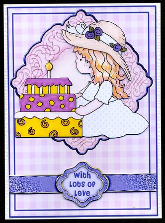 Sitting Susie Has a Birthday Cake by Katie Silver