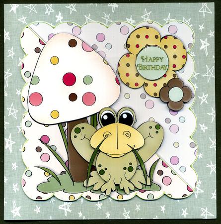 Ethereal Fairy ' Evening ' Backing Paper by Katie Silver
