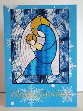 Snowflakes Background 3 by Katie Silver