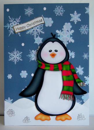 Snowflakes Background 5 by Katie Silver