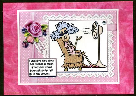 Beautiful Blushing Bride Backing Paper by Katie Silver