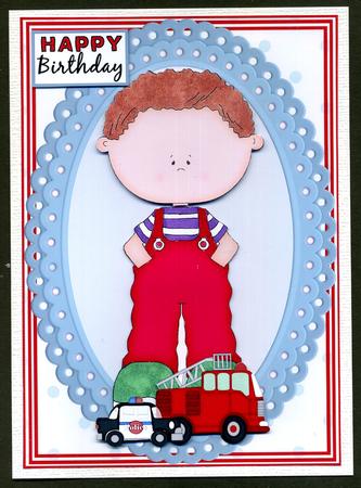 Overall Boy 1 by Katie Silver