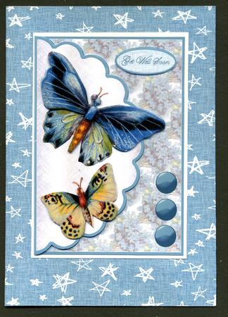 Ethereal Fairy ' Dusk ' Backing Paper by Katie Silver