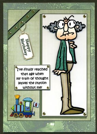 Gus and His Train of Thought by Katie Silver