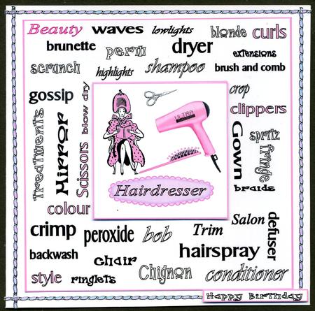 Hairdresser Urban Art by Katie Silver