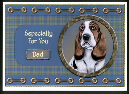 Beautiful Basset 2 by Katie Silver