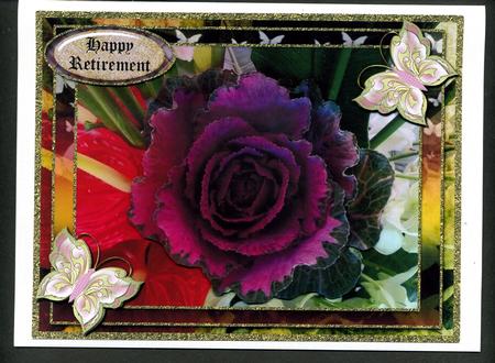 I Love My Garden Retirement Card Front by Katie Silver