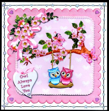 Whoo Loves You Quick Card by Katie Silver