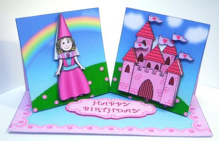 Birthday Princess Double Twist Easel Mini Kit by Katie Silver