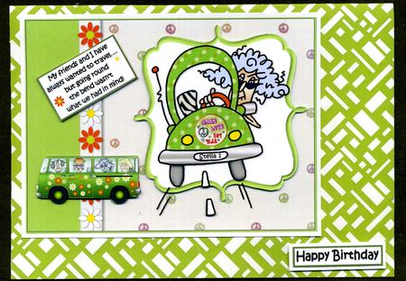White Geometric Shapes Background (green) by Katie Silver