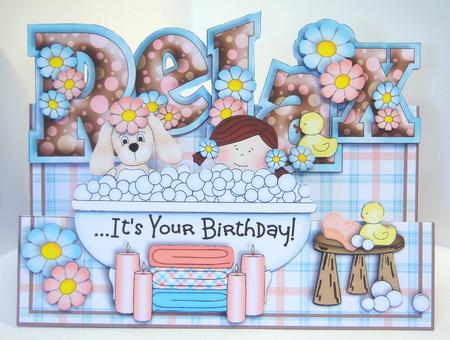 Words & Pictures Stepper Mini-kit - Relax -  by Katie Silver