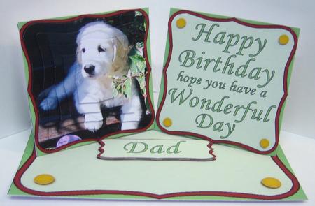 Golden Retriever Puppy Pyramage Double Twist Easel Mini Kit by Katie Silver
