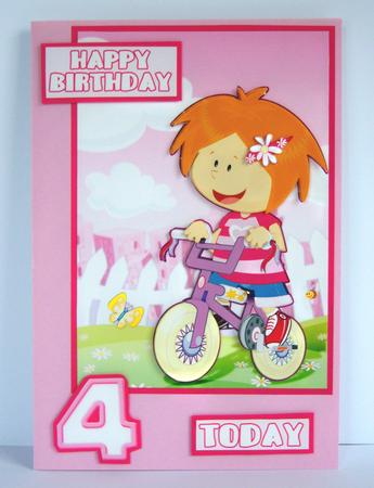 Pretty in Pink Biker Girl! by Katie Silver