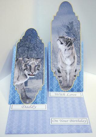 White Tiger Topper Set 1 by Katie Silver