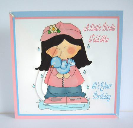 A Little Birdie Raindrop by Katie Silver