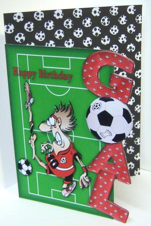 Over the Edge Birthday Goal Red by Katie Silver