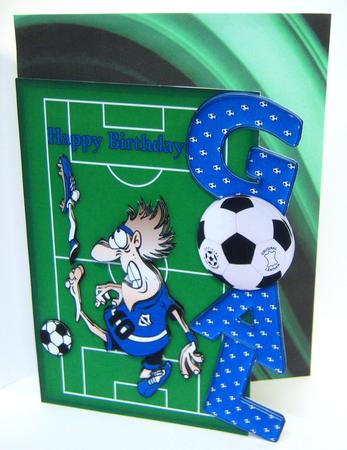 Over the Edge Birthday Goal Blue by Katie Silver