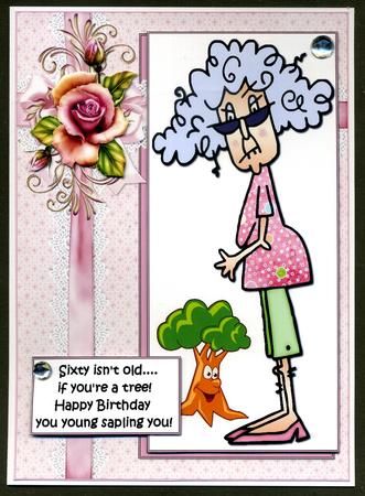 Stella is a Young Sapling Quick Card by Katie Silver