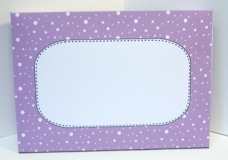 5 x 7 Pastel Shades Christmas Snow Envelopes Kit by Katie Silver